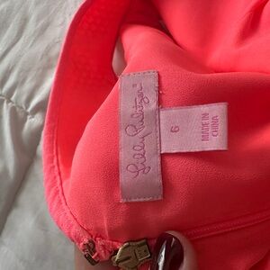 Lilly Pulitzer Neon Pink Dress